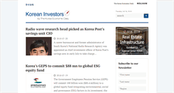 Desktop Screenshot of koreaninvestors.com