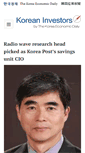 Mobile Screenshot of koreaninvestors.com